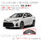 OEM Rim 75208 Black Wheel For 17-19 Toyota Corolla 17&quot;