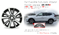Replica Machined Wheels Rim 62748 19&quot; For Nissan Rogue 17-20