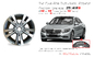 Alloy OEM Rim 85351 Rear Wheel 19&quot; For 14-21 Mercedes Benz S-Class
