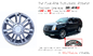 22&quot; Chrome Cadillac Replica Wheels For 2007-2014 ESV EXT OEM Rim 5358