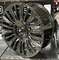 Hyper Black Escalade Platinum Replica Wheels Rims Fits 22&quot; All Season Tires Silverado
