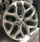Fits 24&quot; X 10&quot; Snowflake Silver Machine Wheels Rims For Chevy Silverado Tahoe