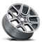 RAM Limited Grey Machine Wheels Rims 22&quot; Dodge 5 Lug 2WD 4WD