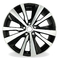 19&quot; Single 19X8 Machined Black Alloy Wheel For Nissan Altima 2019-2022 OEM Quality Replacement Rim