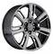 4738 Cadillac Escalade Replica Wheels 24x10 Truck Wheels Fits Gunmetal Mach'D GMC