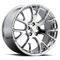 22 Inch Dodge Replica Wheels Black 2528 22x9 Fit Challenger Hellcat
