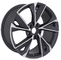 Alloy 5x112 66.6 Wheels 19 20 21 Inch Concave Wheels 21x9.5 Black