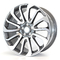 Aluminum Silver Land Rover Replica Wheels 20 inch rims 5x120 72.56