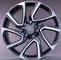 21x9.5 21 Inch Land Rover Replica Wheels 5x120 Black Alloy 356.2 Material