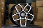 OEM Forged Alloy Black Staggered 22 Inch Rims 5x112 For Cullinan Black Badge