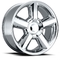 Yukon Tahoe Chevy Polished Chevrolet Replica Wheels 5308 22 Inch LTZ Replica Wheels