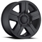 Silver 22x9 Texas Edition Replica Rims 5291 Fit Silverado Sierra Chevy Mach Ironman