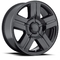 Silver 22x9 Texas Edition Replica Rims 5291 Fit Silverado Sierra Chevy Mach Ironman