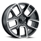 Grey Dodge RAM 1500 Chevrolet Replica Wheels 22 Inch 5 Lug 2684 5x5.5