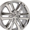Chrome Black 3918 22 Inch Ford Replica Wheels 22x9 for Trucks F150 Style