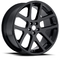 OEM Dodge Replica Wheels Trucks SRT Black Rims 2223 22x10 24x10