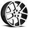 OEM Dodge Replica Wheels Trucks SRT Black Rims 2223 22x10 24x10