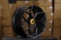 23x10j Matte Black Forged Alloy Wheels Aluminum Aftermarket Wheels 71.5