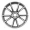 PCD 5X112 17 Inch Wheels CB 66.45 Silver A356.2 Aluminum Audi Replica Rims