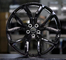 Land Rover 20 21 22in Replica Wheels Black Aluminum Alloy rims 5x108