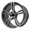 5 Split Spoke Replica BMW Black Rims 20 Inch 5X120 Wheels 17 18 19 Inch ET35
