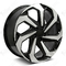 PCD 5x100-120 20 Inch Honda Replica Wheels 20x8.5 Black Gray JWL