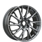 5 Hole Toyota Replica Wheels 19x8.0 17x7 Alloy Wheels PCB 114.3mm