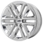 22x9.5 Polished Replacement Ford Replica Wheels 3993 For 2015-2017 Ford Expedition