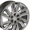 TUV 22 Inch GMC Denali Replica Wheels 5901 Gloss Black Chevy Tahoe Chrome Rims