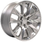Silver LTZ OE Tahoe Chevrolet Replica Wheels 22 Inch Silverado Replica Wheels 6x5.5