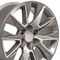 Silver LTZ OE Tahoe Chevrolet Replica Wheels 22 Inch Silverado Replica Wheels 6x5.5