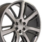 4738 Cadillac Escalade Replica Wheels 24x10 Truck Wheels Fits Gunmetal Mach'D GMC