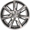 4738 Cadillac Escalade Replica Wheels 24x10 Truck Wheels Fits Gunmetal Mach'D GMC