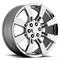 Tahoe Yukon Escalade 24 Inch GMC Sierra Replica Wheels 20x8.5 Chrome Wheels 5409