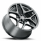 20x9 20x10 Inch Chevy Z28 Camaro Replica Wheels Staggered Satin Black 2539