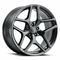 20x9 20x10 Inch Chevy Z28 Camaro Replica Wheels Staggered Satin Black 2539