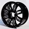 Heavy Load 6x139.7 Car Aftermarket Wheels 17 Inch Rims 4x4 Milling Window With Rivets