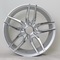 Silver Black 73.1 Car Aftermarket Wheels Aluminum Alloy 4X100 5x114.3 17 inch rims