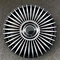 Black Machined Face Car Aftermarket Wheels 20 21 Inch Aluminum Rims TS16949