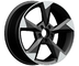 20x8.5 inch Volkswagen Replica Wheels Alloy 66.6 IOS/TS16949