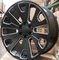Black Milled GMC Replica Wheels 5663 Chevy Silverado 22 Inch Tahoe Ltz Wheels