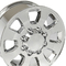 18 Rims Chevy Silverado HD 3500 8 Lug 8x6.5 Polished Wheels Rims 5501