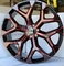 28&quot; GMC Replica Wheels Red Mill Rims Fit Sierra Tahoe Silverado Yukon