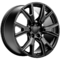 26 Chevrolet Replica Wheels Black Milled Rims Fit Yukon Sierra Tahoe Silverado