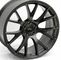 20x9 Rims Satin Black Wheels Hellcat Style Fit Challenger Charger 300C RWD