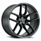 20 Widebody Replica Satin Black Flow Form Stagger Wheels Rims Fit Challenger RWD