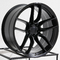 20 Widebody Replica Satin Black Flow Form Stagger Wheels Rims Fit Challenger RWD